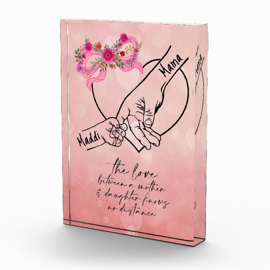 母と娘 フォトブロック (右)