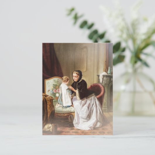 母と娘 ポストカード (スタンド正面)