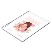 母と娘、名前をカスタムする ノートブック (左側)