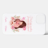 母と娘、名前をカスタムする Case-Mate iPhoneケース (裏面 (横))