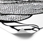 母と娘 | AI Art ポスター (角)