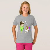 母と娘 Tシャツ (正面フル)
