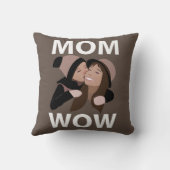 母と子どものママ  クッション (裏面)