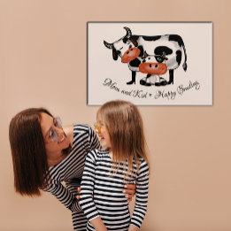 母と子ども*笑顔で幸せ アクリルウォールアート