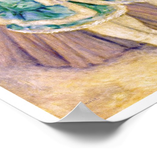 母と子どもbyルノアール ポスター (角)