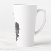 母と子のアート作品 カフェラテマグ (右)