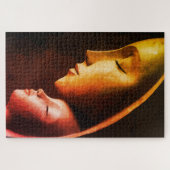 母と子のウォールアート ジグソーパズル (横)