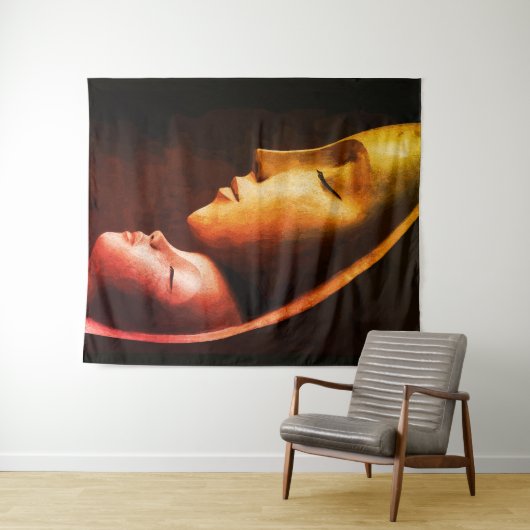 母と子のウォールアート タペストリー (インサイチュ(横))