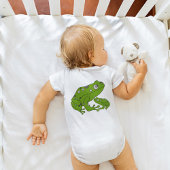 母と子のカエルの芸術 ベビーボディスーツ