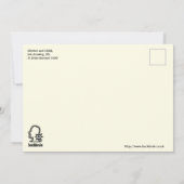 母と子のフラットカード (裏面)