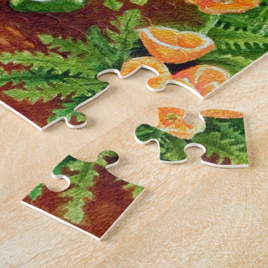 母と子の妖精ケシ畑ユニコーンおもちゃ ジグソーパズル (側面)