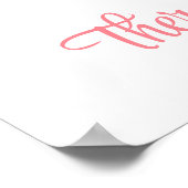 母と子の幸せな母の日のポスター ポスター (角)