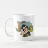 母と子の母の日 |コーヒーマグ コーヒーマグカップ (左)