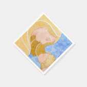 母と子の母の日 |ナプキン スタンダードカクテルナプキン (角)