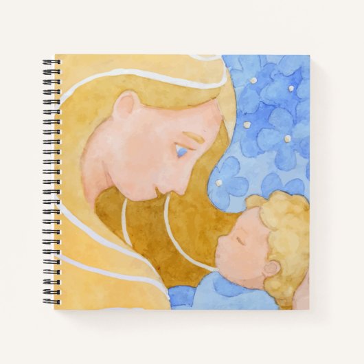 母と子の母の日 |ノートブック ノートブック (正面)
