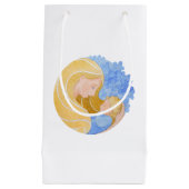 母と子の母の日 |抱き枕 スモールペーパーバッグ (正面)