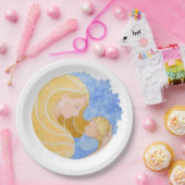 母と子の母の日 |紙プレート ペーパープレート (パーティー)