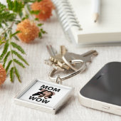 母と子の母 キーホルダー (側面)