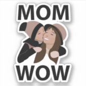 母と子の母 シール (正面)