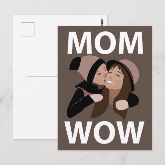 母と子の母 ポストカード (正面/裏面)