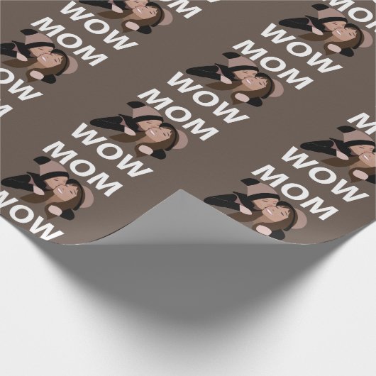 母と子の母 ラッピングペーパー (角)
