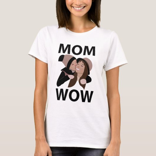 母と子の母 Tシャツ (正面)