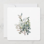 母と子の赤ちゃんシャワー 招待状 (裏面)