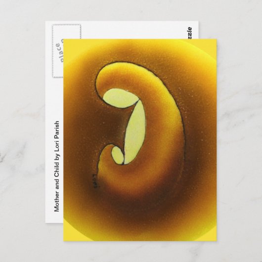 母と子の~はがき ポストカード (正面/裏面)