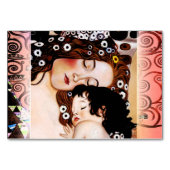 母と子バイグスタフクリムトコラージュ テーブルナンバー (正面)