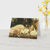 母と子バイレイトン、ハッピーマザーズデー カード (黄色い花)