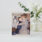 母と子メアリーカッサット ポストカード (スタンド正面)