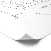 母と子供の芸術、家庭芸術プリント、母 ポスター (角)