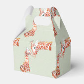 母と子供キリン赤ちゃんシャワー フェイバーボックス (裏面サイド)