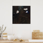 母と子供バイグスタフクリムト ポスター (キッチン)