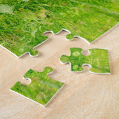 母と子供 – 若い鹿を休む ジグソーパズル (側面)