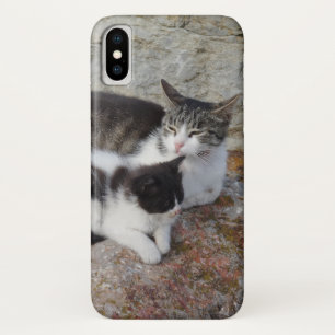 母と子供iPhone X,かろうじてTherePhoneCase iPhone X ケース