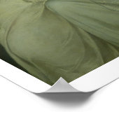 母と子(キャンバス上の油) ポスター (角)