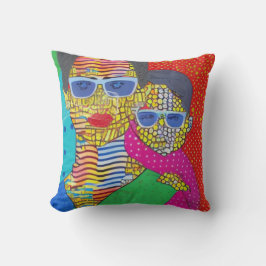 母と子 クッション