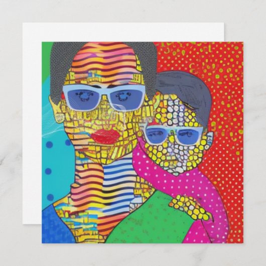 母と子 シーズンカード (正面/裏面)