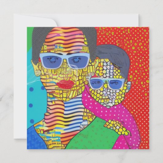 母と子 シーズンカード (正面)