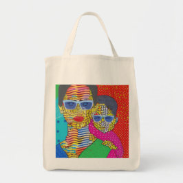 母と子 トートバッグ