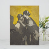 母と子（ノラ・ニールソン・グレイ作） カード (スタンド正面)