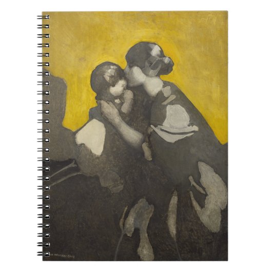 母と子（ノラ・ニールソン・グレイ作） ノートブック (正面)