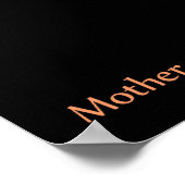 母と子 ポスター (角)