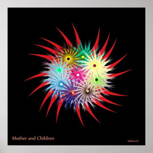 母と子 ポスター (正面)