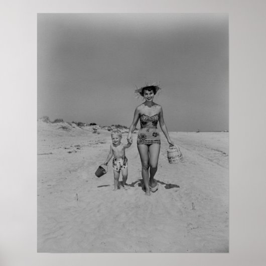 母と子 ポスター (正面)