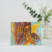 母と子 ポストカード (スタンド正面)