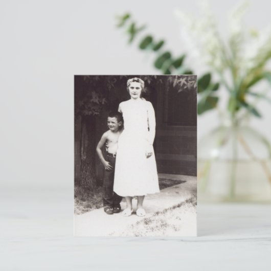 母と子 ポストカード (スタンド正面)