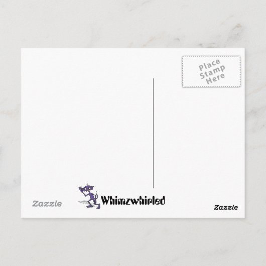 母と子 ポストカード (裏面)