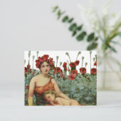 母と子 ポストカード (スタンド正面)